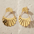 Boucles d'oreilles éventail Naos