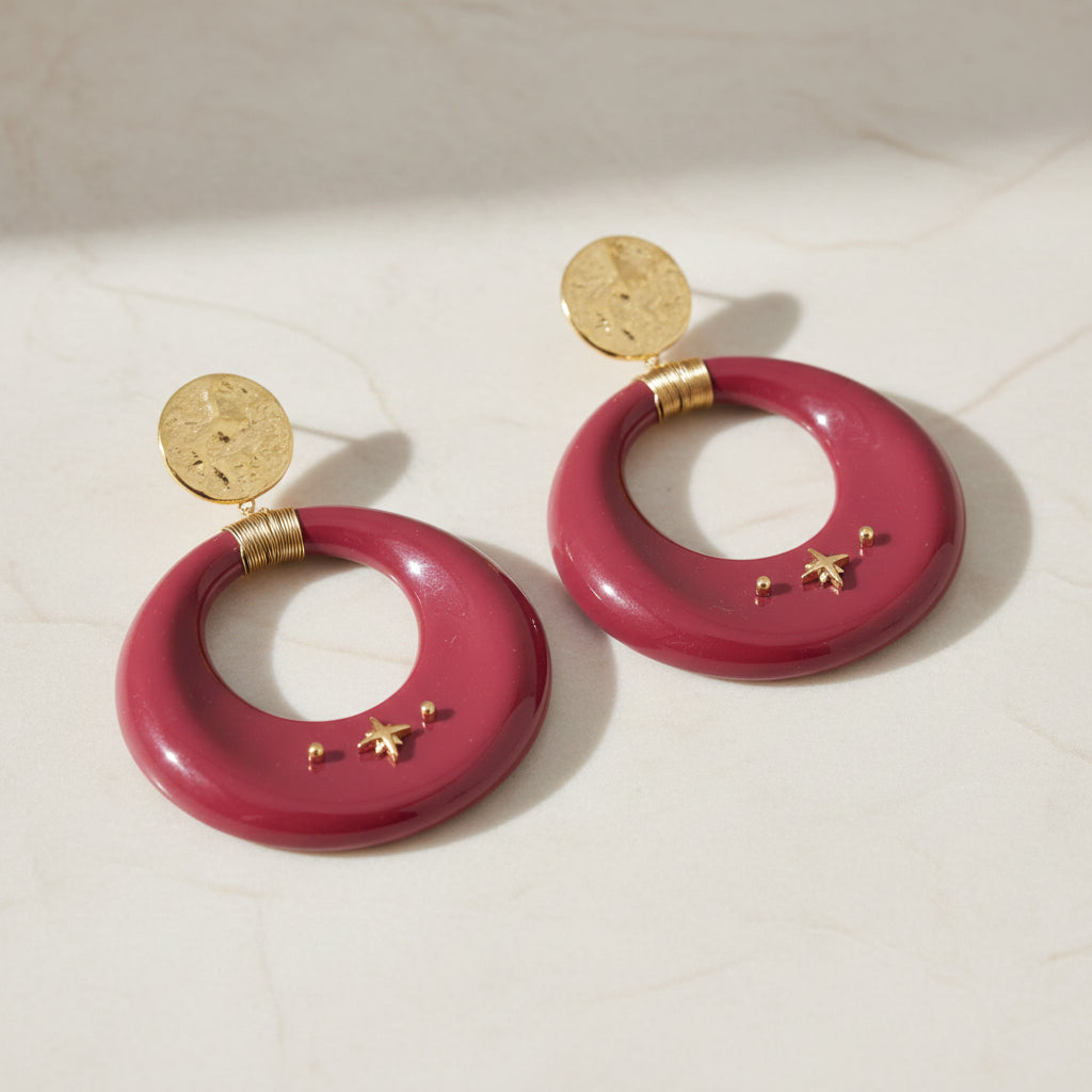 Boucles d'oreilles Sibylle