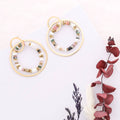 Boucles d'oreilles Belladone