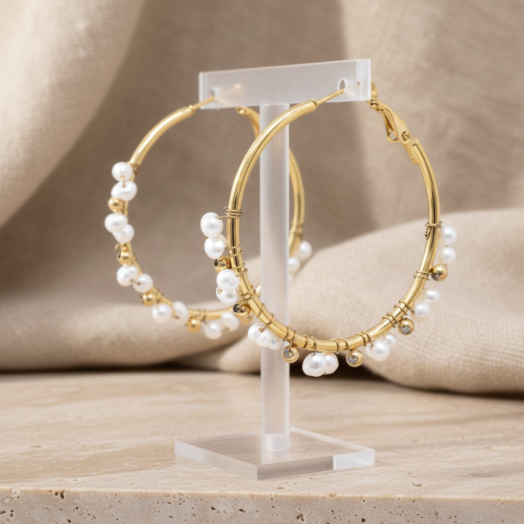 Boucles d'oreilles Naïade