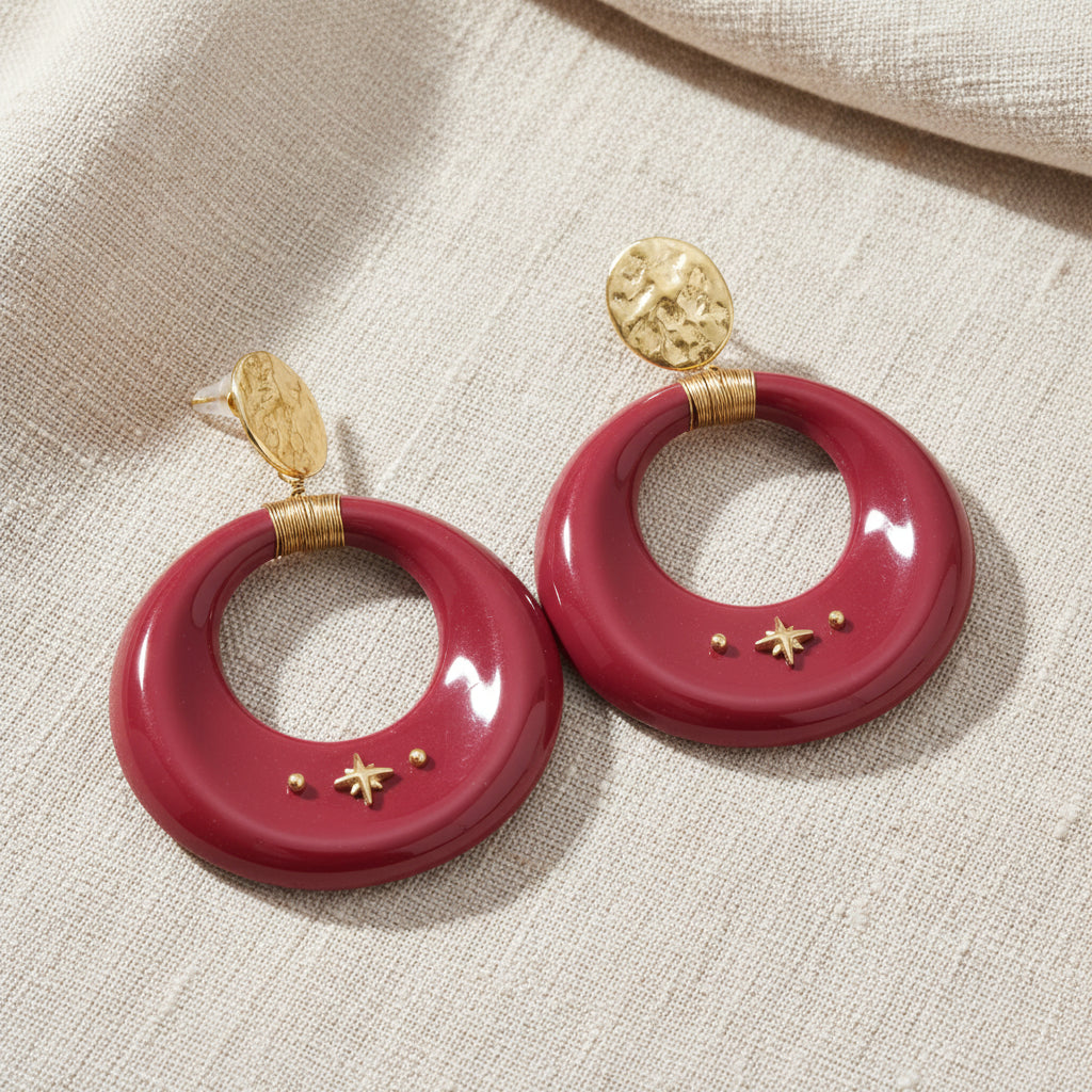 Boucles d'oreilles Sibylle