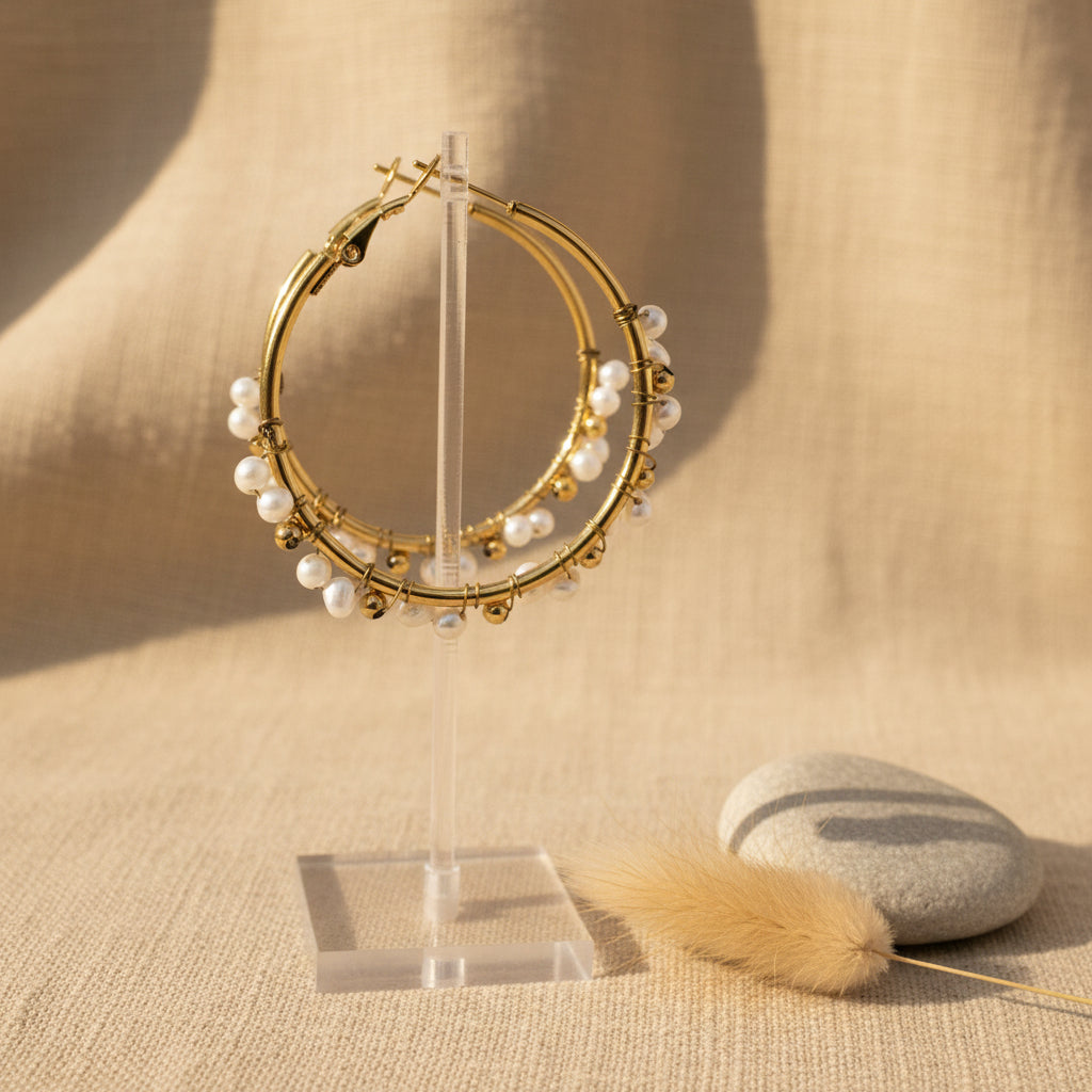 Boucles d'oreilles Naïade