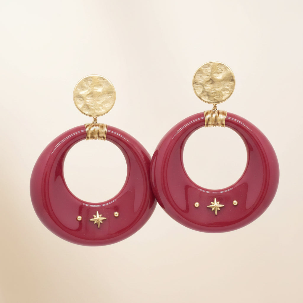 Boucles d'oreilles Sibylle