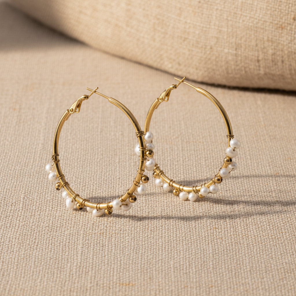 Boucles d'oreilles Naïade